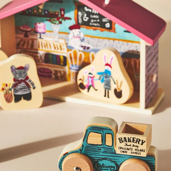 NWT Anthropologie Cafe De Voyage Play Set - Picture 4 of 4